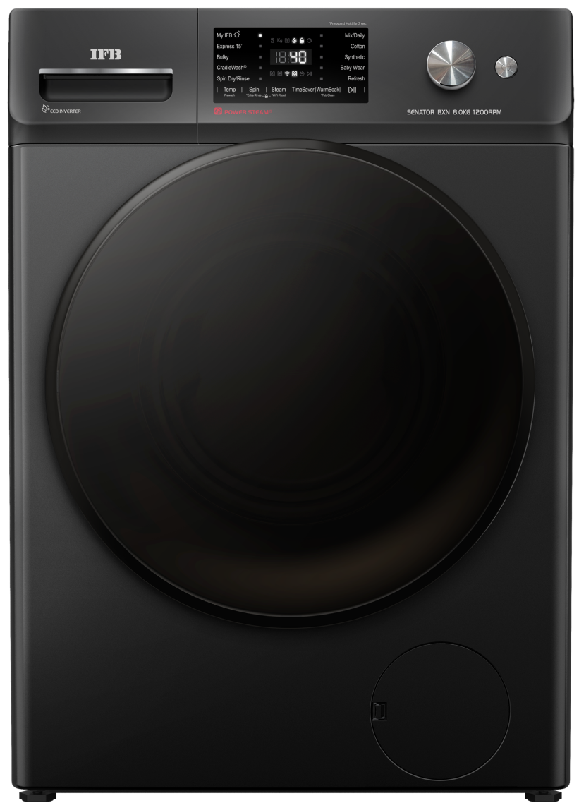 IFB Senator BXN 8012K CMS 8KG Front Load Washing Machine - Oxygen The Digital Expert