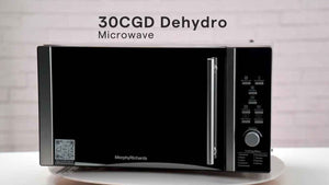 Morphy Richards 30CGD Dehydro | 30L Convection Microwave Oven, 220 AutoCook Menus, Built-in Dehydrator, 1400W microwave, 2200W convection, 1250W Grill Power