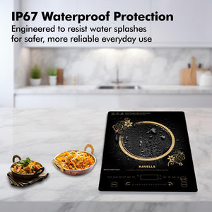 Havells Cook Pro TC-20| Up to 9 Cooking Modes| Digital Display for Time & Power| Precision control with a single glide| 1 Year Door Step Warranty By Havells