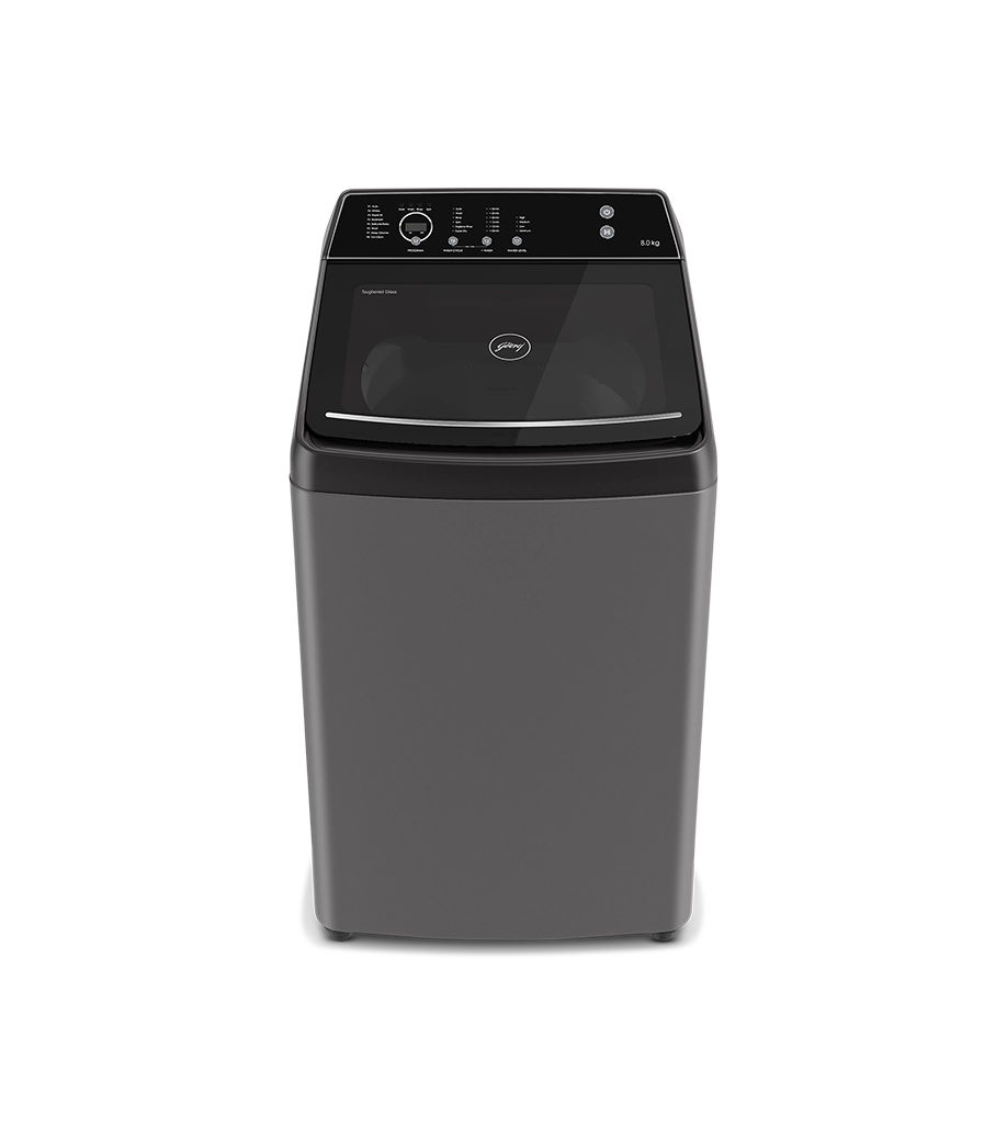 GODREJ:WASHING MACHINE:WTEON VLVT 80 5.0 FDTN MTBK 8.0 KG METALIC BLACK