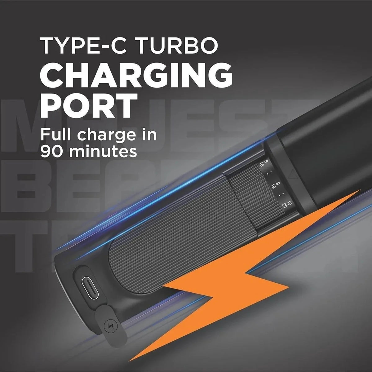 HAVELLS:TRIMMER:BT8888 IPX7 TITANIUM BEARD TRIMMER