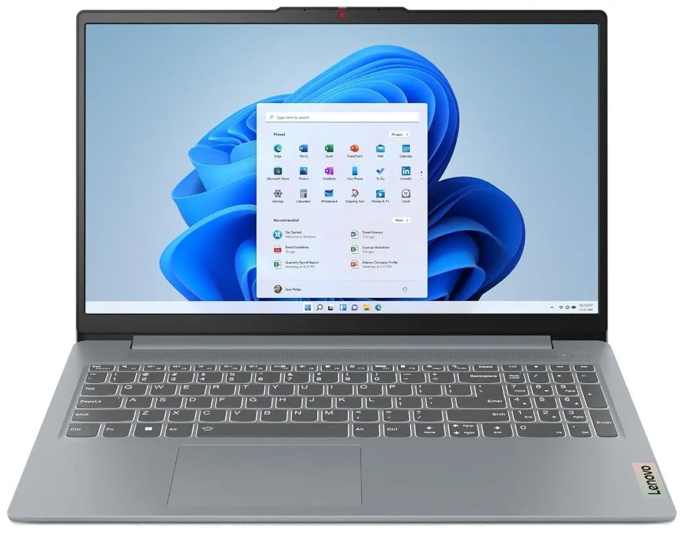 LENOVO:LAPTOPS: IDEAPAD SLIM 3I 82X700M4IN I3-1315U | 8GB | 512GB SSD | 15.6" FHD | WIN 11 | MSO | ARCTIC GREY