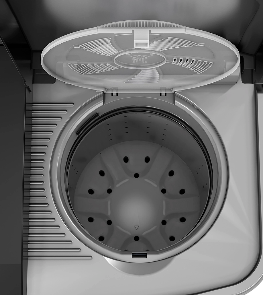 GODREJ:WASHING MACHINE:WSEDGE CLS 80 5.0 PRA SLGR 8.0 KG GREY
