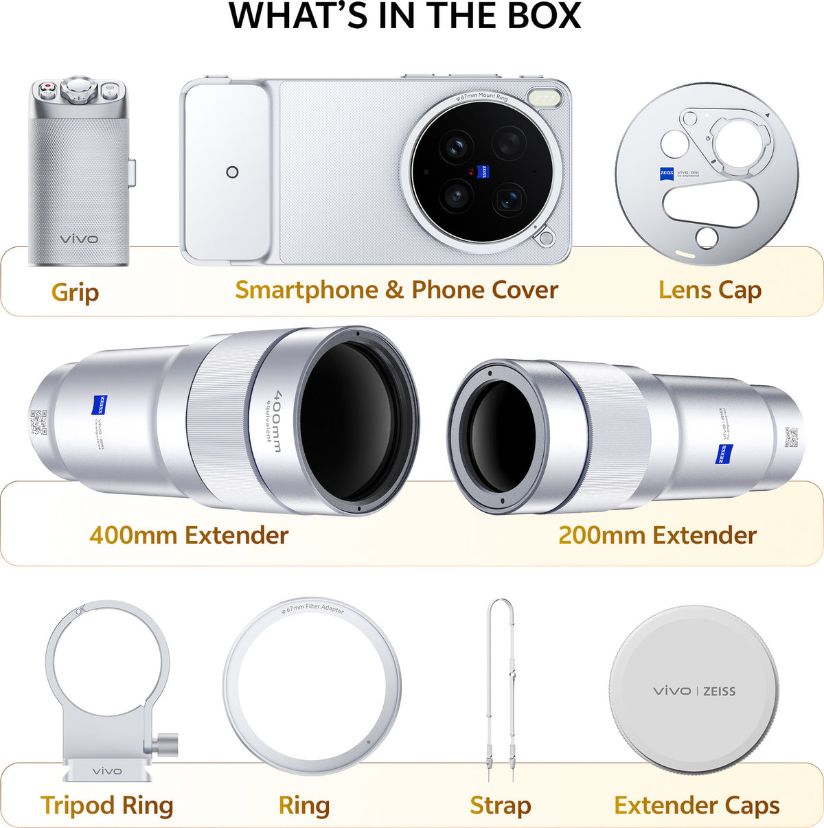 vivo X300 Ultra (Eclipse Black - Photographer Kit, 512 GB) (16 GB RAM) - Oxygen The Digital Expert