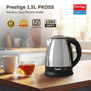 PRESTIGE:ELECTRIC KETTLE:PKOSS1.5L STAINLESS STEAL (41587)