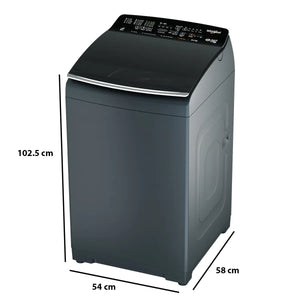 WHIRLPOOL:WASHING MACHINE:31671 8.5 KG GREY