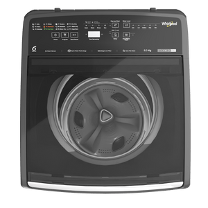 WHIRLPOOL:WASHING MACHINE:31692 8 KG GREY