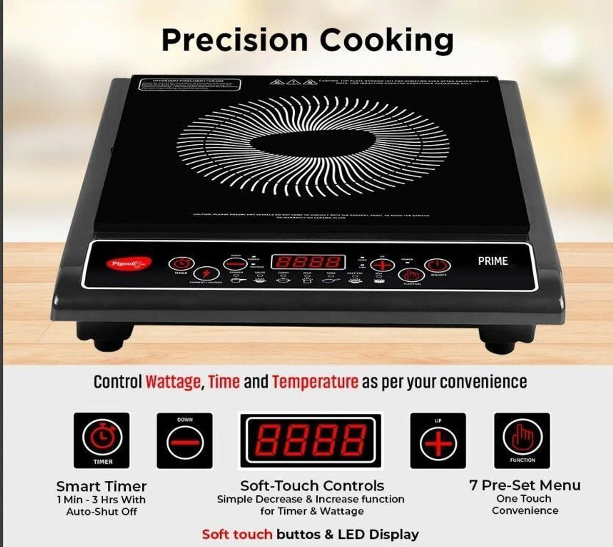 PIGEON:INDUCTION COOKER:PRIME