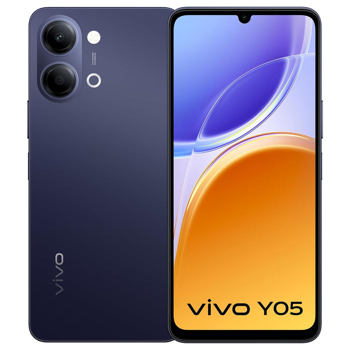 vivo Y05 (Mystic Blue, 64 GB) (4 GB RAM)