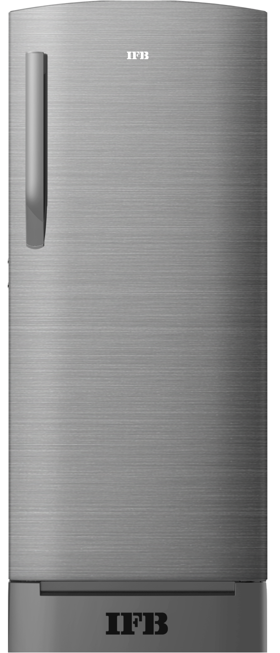 IFB 187 Litres 3 Star Direct Cool Refrigerator with Fast Ice, Anti Bacterial Gasket (IFBDC-213CIBSD, Grey Hairline)