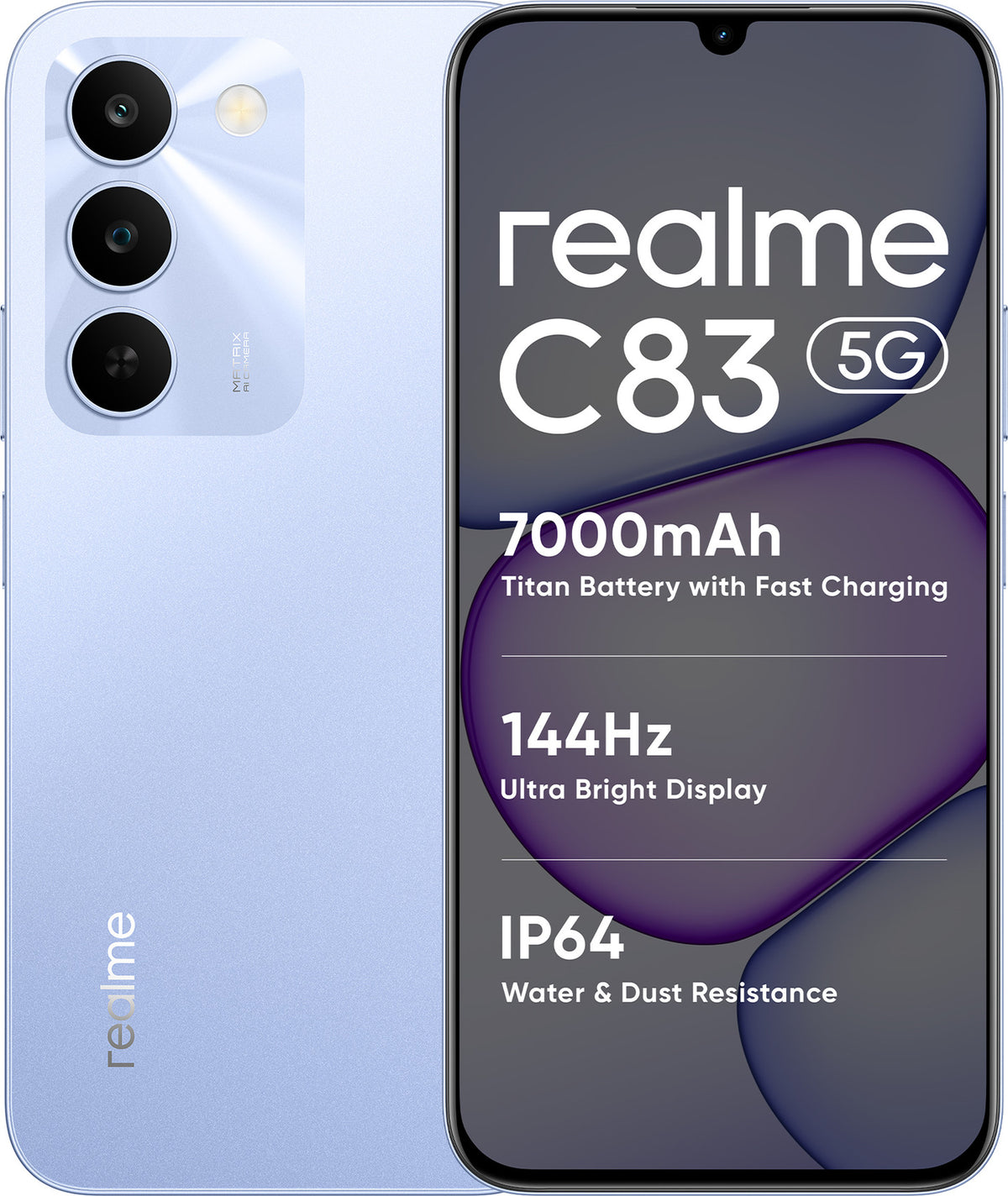 realme C83 5G (Blooming Purple, 64 GB) (4 GB RAM)