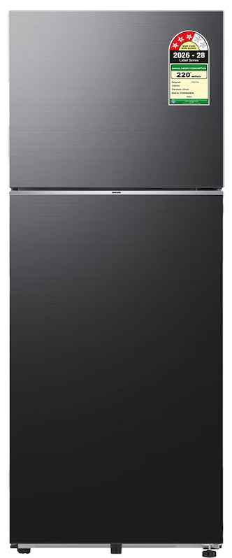 Samsung 350 L, 2 Star, Convertible 5-in-1, Digital Inverter, Frost Free Double Door, WiFi Bespoke AI Refrigerator (RT38HG5A42BXHL, Luxe Black, 2026 Model)