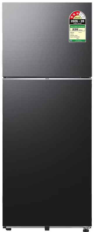 Samsung 419 L, 3 Star, Convertible 5-in-1, Digital Inverter, Frost Free Double Door, Bespoke AI WiFi Refrigerator (RT45HG6A43BXHL, Luxe Black, 2026 Model)