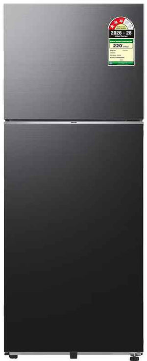 Samsung 419 L, 3 Star, Convertible 5-in-1, Digital Inverter, Frost Free Double Door, Bespoke AI WiFi Refrigerator (RT45HG6A43BXHL, Luxe Black, 2026 Model)