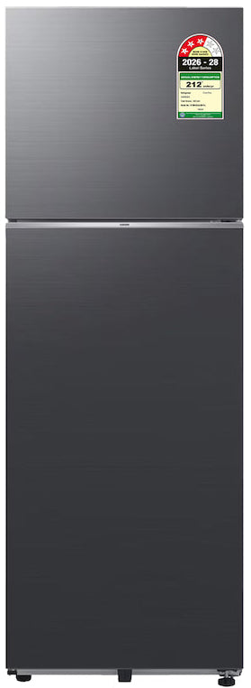 Samsung 330 L Frost Free Double Door 3 Star Convertible Refrigerator (Black Doi, RT34HG5A43B1HL)