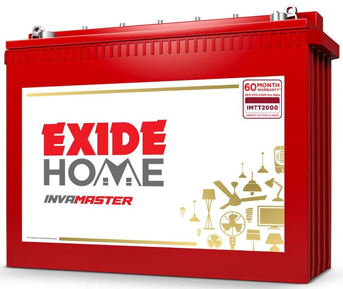 Exide IMTT2000 200Ah Tall Tubular Inverter Battery