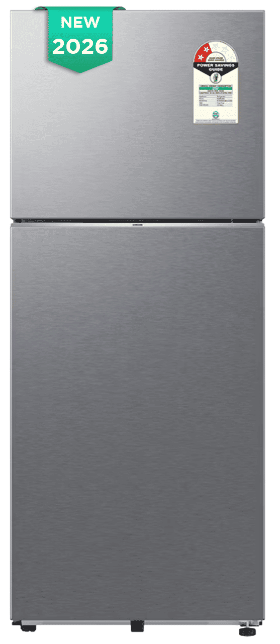 Samsung 419 L Double Door Refrigerator with Bespoke AI, 2 Star RT45HG6A22SL