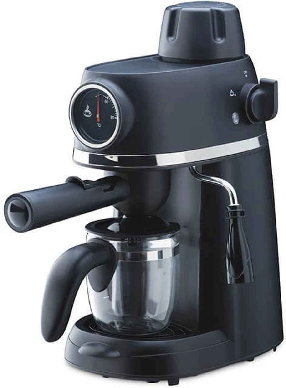 Morphy Richards Europa Xpresso 4 Cups Coffee Maker (Matte Black)