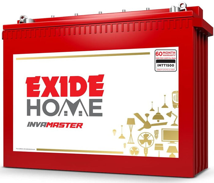 Exide IMTT1500 150Ah Tubular Inverter Battery