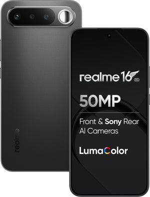 realme 16 5G (Air Black, 128 GB) (8 GB RAM) - Oxygen The Digital Expert