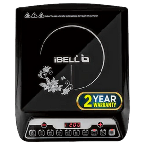 iBELL CLOUD950MC Induction Cooktop, 2000W, 7 Preset, Superwide, BIS Certified (Black)
