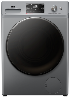 IFB Executive MSN 9014K 9KG Front Load Washing Machine Silver - Oxygen The Digital Expert