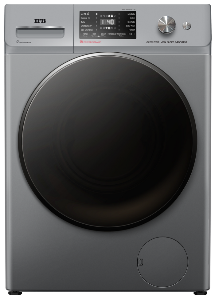IFB Executive MSN 9014K 9KG Front Load Washing Machine Silver