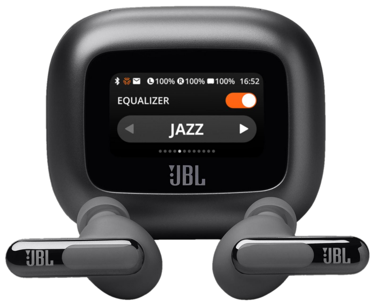 JBL Live Beam 3 ANC SMART DISPLAY TWS - Black - Oxygen The Digital Expert