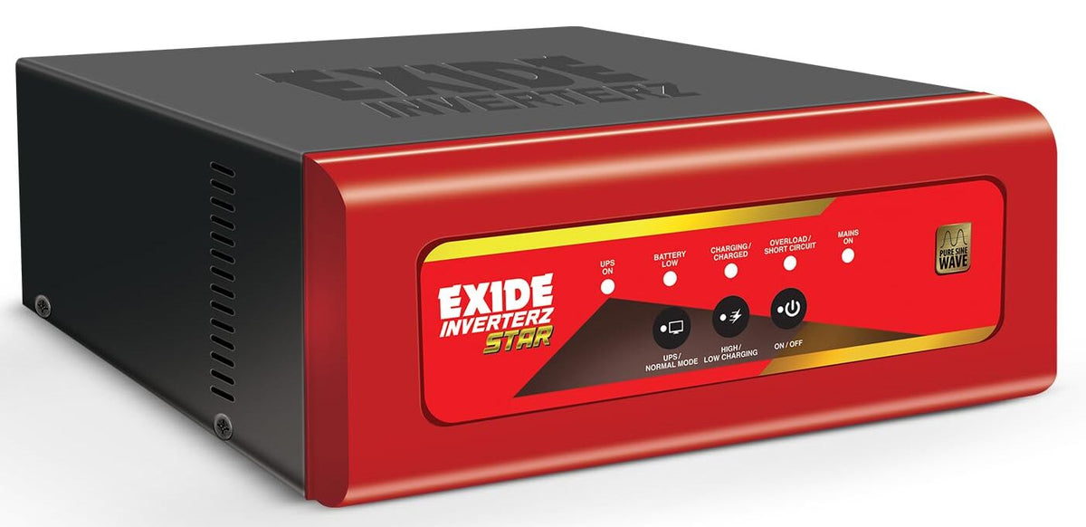 Exide Star 1125VA Pure Sine Wave Inverter - Oxygen The Digital Expert