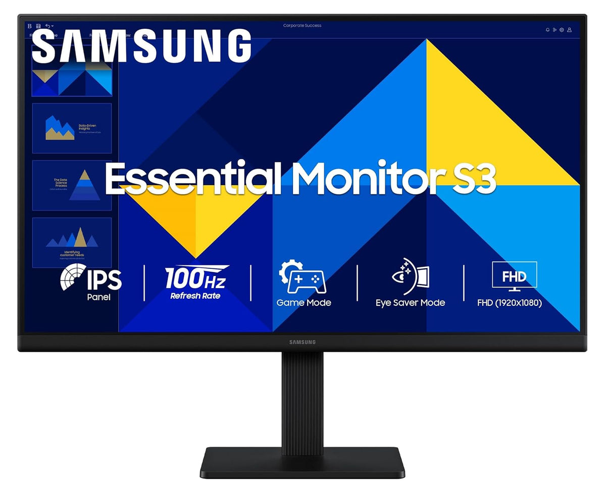 Samsung S3 LS22D300GAWXXL 22" FHD IPS Monitor 100Hz - Oxygen The Digital Expert