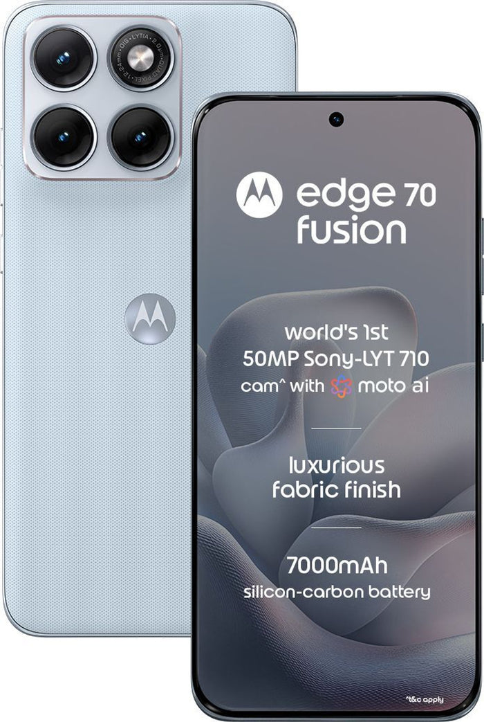 MOTOROLA Edge 70 Fusion Snapdragon (Pantone COUNTRY AIR, 128 GB) (8 GB RAM)