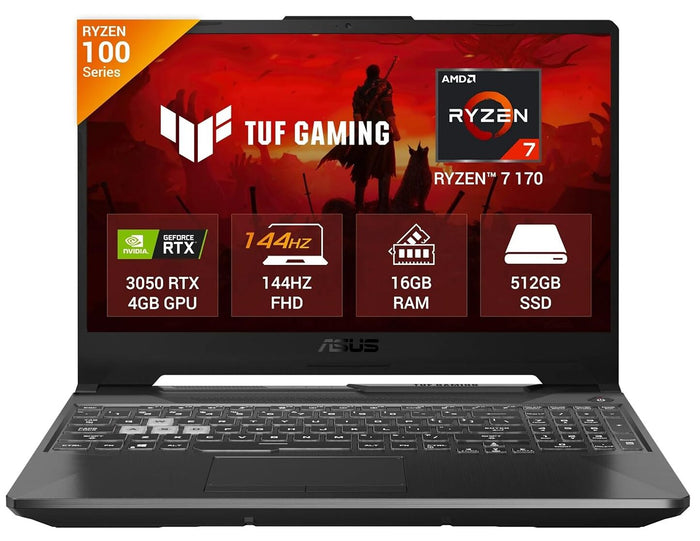 ASUS TUF A15 Ryzen 7 RTX3050 16GB/512GB