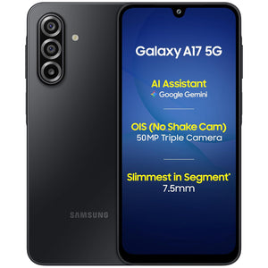 Samsung Galaxy A17 5G Without Adapter (Black, 128 GB) (8 GB RAM)