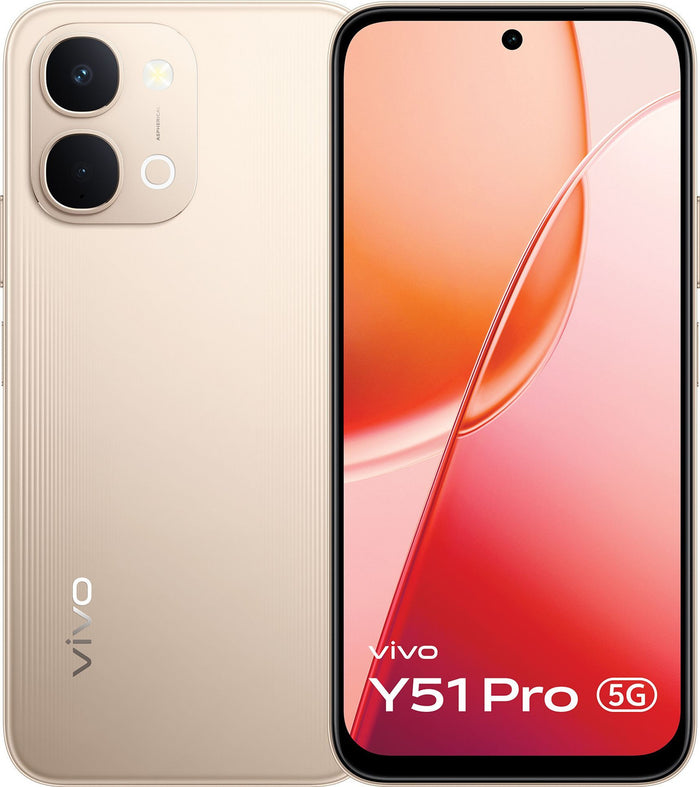 vivo Y51 Pro 5G (Golden Mist, 256 GB) (8 GB RAM)