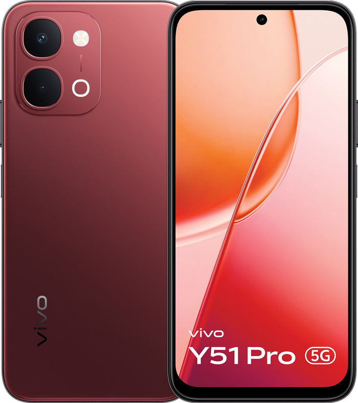 vivo Y51 Pro 5G (Crimson Red, 128 GB) (8 GB RAM)