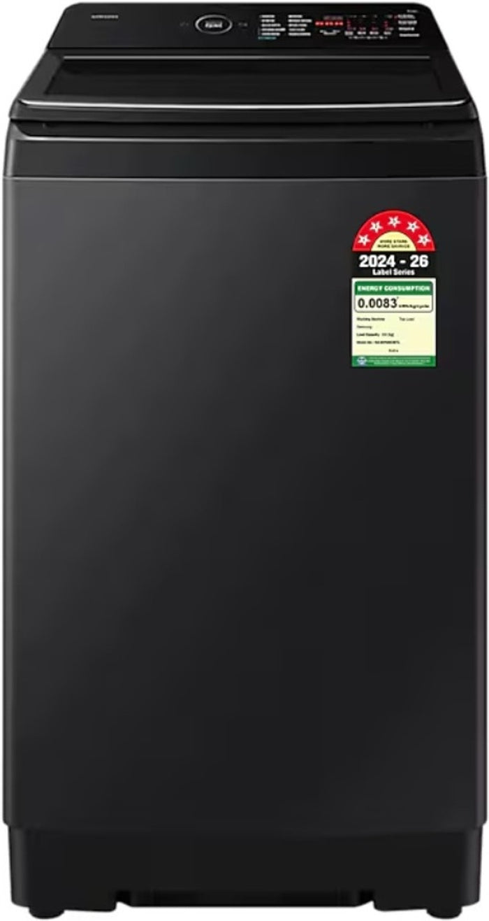 Samsung WA80F08E2BTL 8KG Top Load Washing Machine Black Caviar
