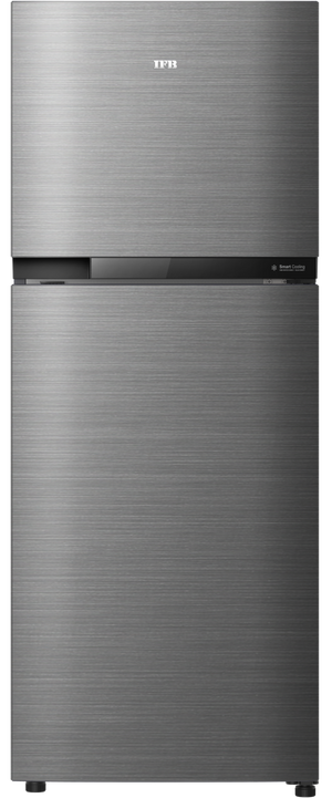 IFB Eco-Cool IFBFF-291AIBS 241L Frost Free Double Door Refrigerator with Inverter Compressor, Toughened Glass Shelves, Brush Steel