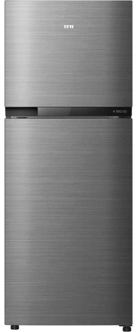 IFB Eco-Cool IFBFF-291AIBS 241L Frost Free Double Door Refrigerator with Inverter Compressor, Toughened Glass Shelves, Brush Steel