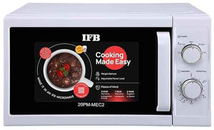 IFB 20 Litre Solo Microwave Oven (20PM-MEC2) White