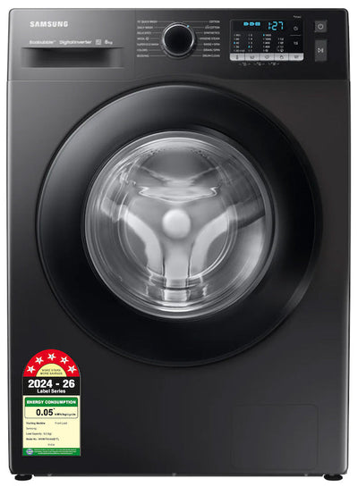 Samsung WW80T504DAB1TL 8KG Front Load Washing Machine Silver