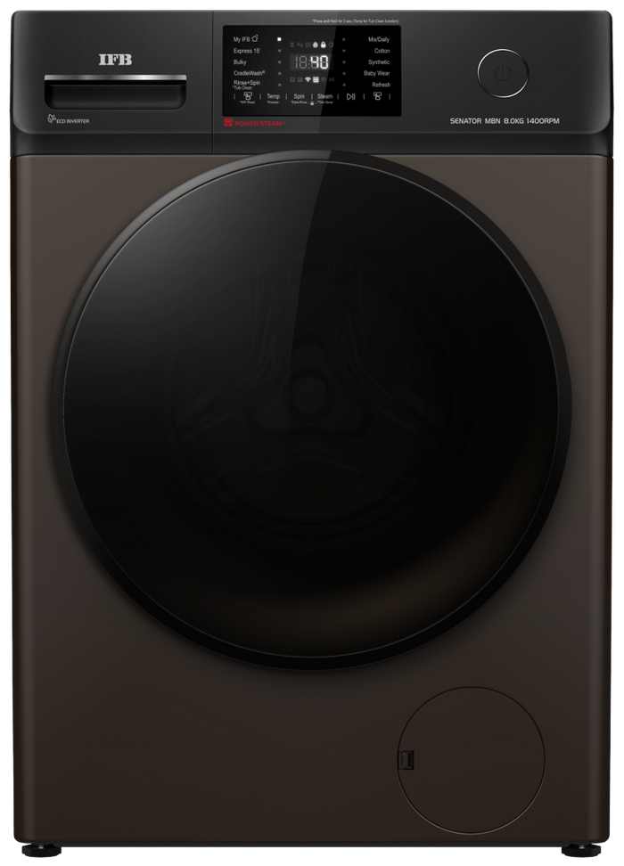 IFB Senator MBN 8014 CMS 8KG Front Load Washing Machine Mocha