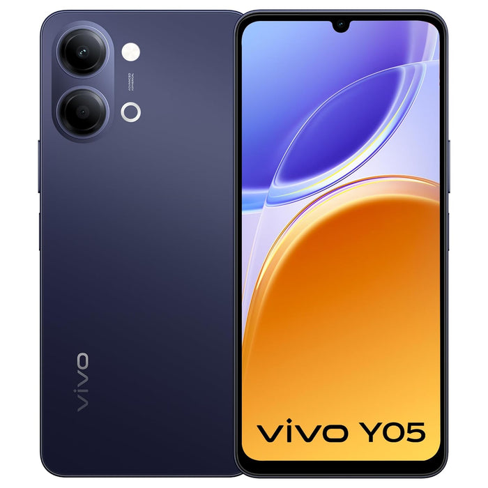 vivo Y05 (Midnight Blue, 64GB) (4GB RAM)