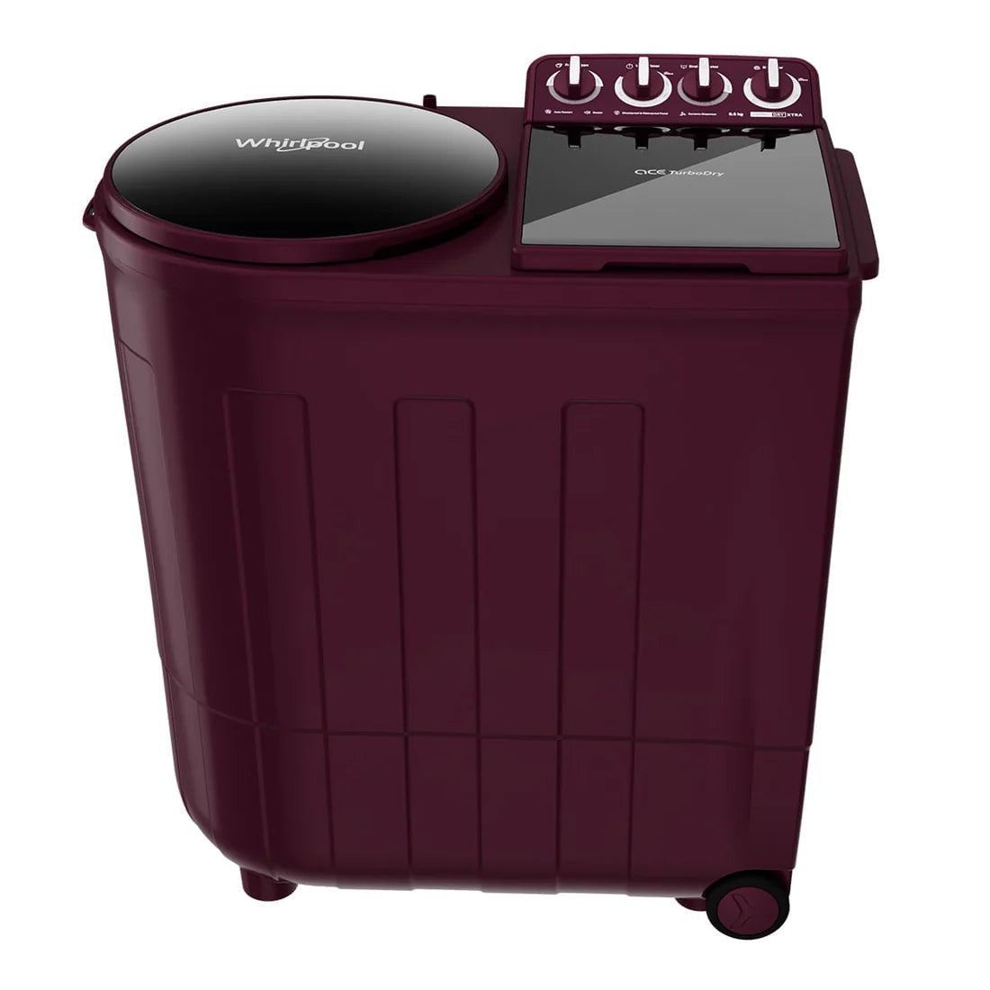 WHIRLPOOL:WASHING MACHINE:30351 8.5 KG WINE