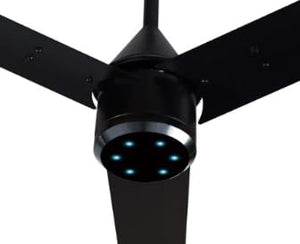 LUKER:CEILING FAN:CF SIZE ZERO CROWN RMT 900MM BLACK-BLACK-BLACK-CHROME