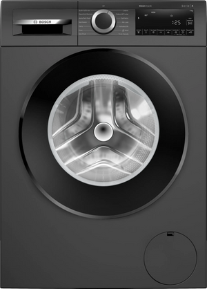 BOSCH:WASHING MACHINE:WGA12208IN 7.0 KG BLACK GREY