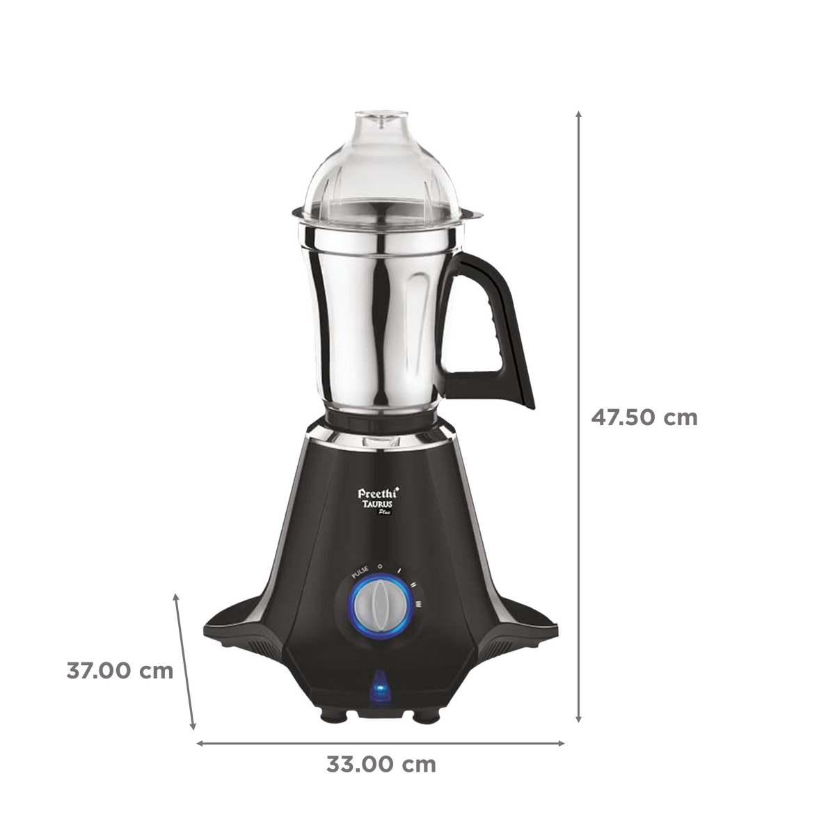 PREETHI:MIXER GRINDER:TAURUS PLUS 4J 1000W