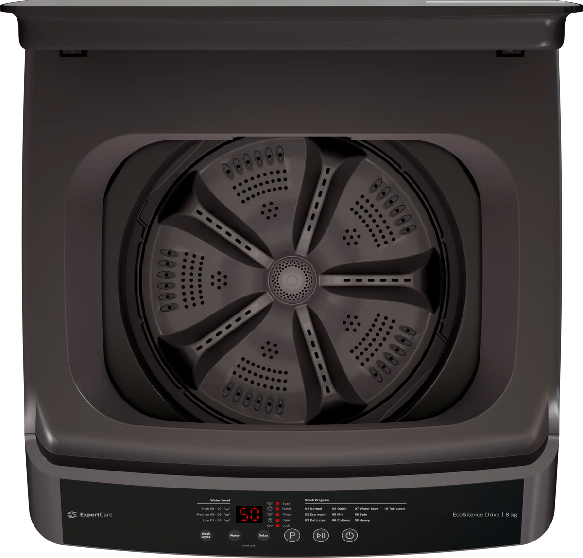 BOSCH:WASHING MACHINE:WOE80AG0IN 8.0 KG MID BLACK