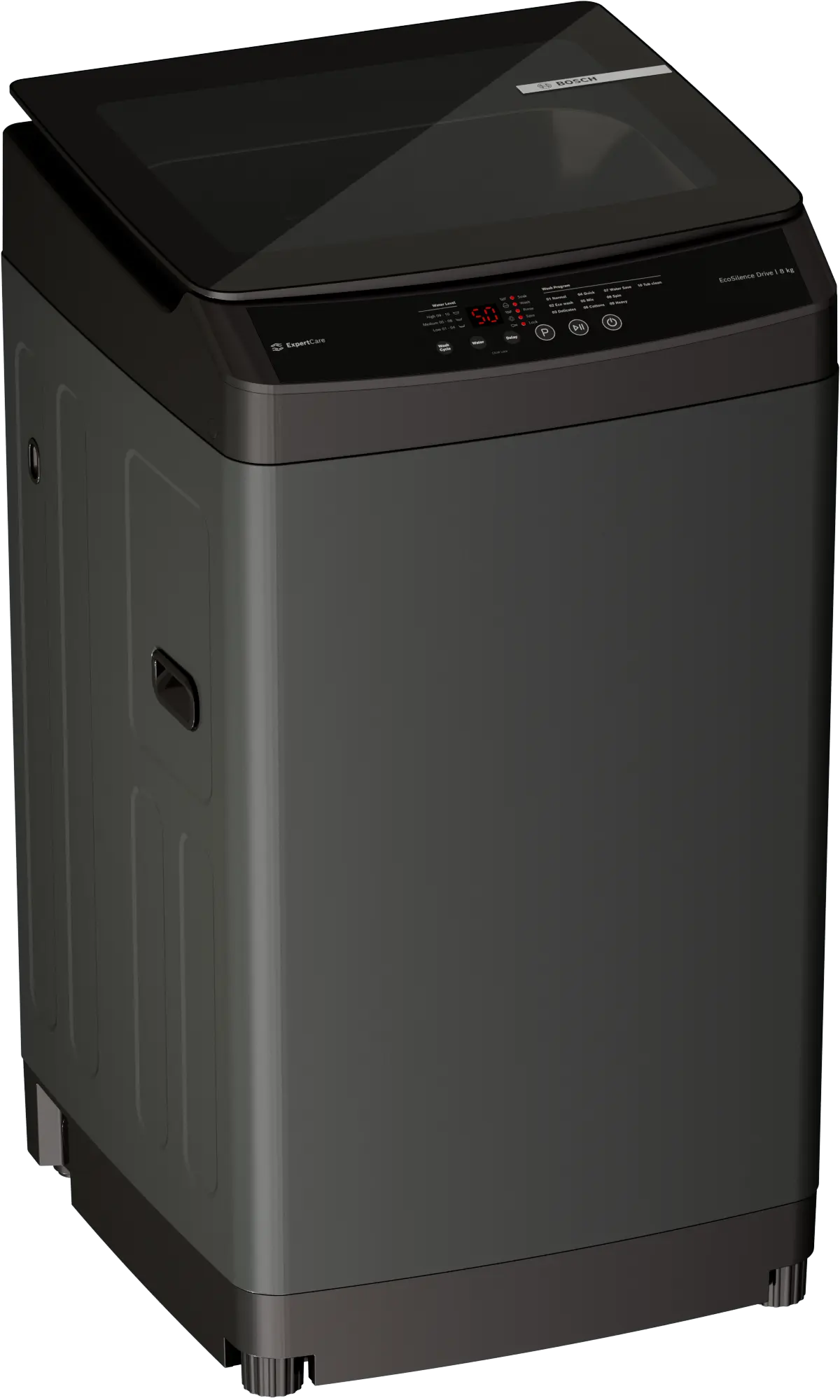 BOSCH:WASHING MACHINE:WOE80AG0IN 8.0 KG MID BLACK