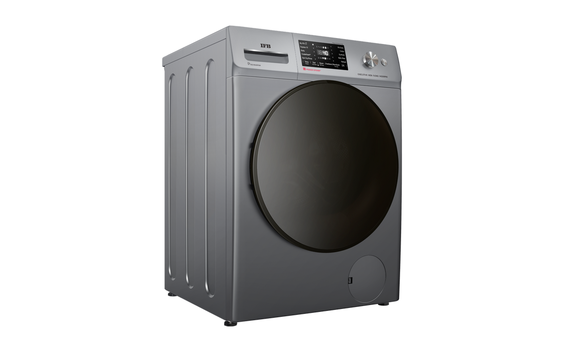 IFB Executive MSN 9014K 9KG Front Load Washing Machine Silver - Oxygen The Digital Expert