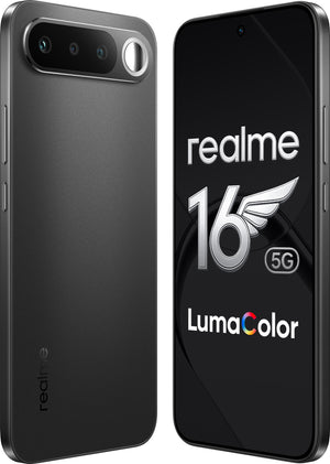 realme 16 5G (Air Black, 128 GB) (8 GB RAM) - Oxygen The Digital Expert